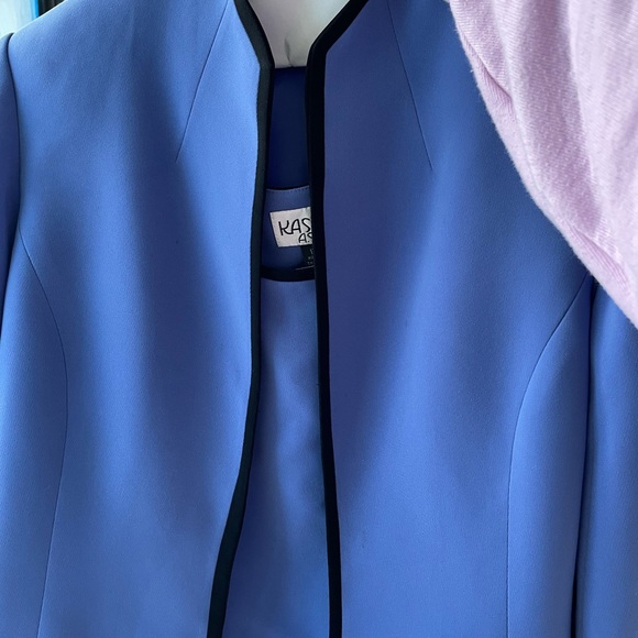 Kasper A.S.L. 3 piece Suit Blazer and Sleeveless Shirt - Picture 2 of 11